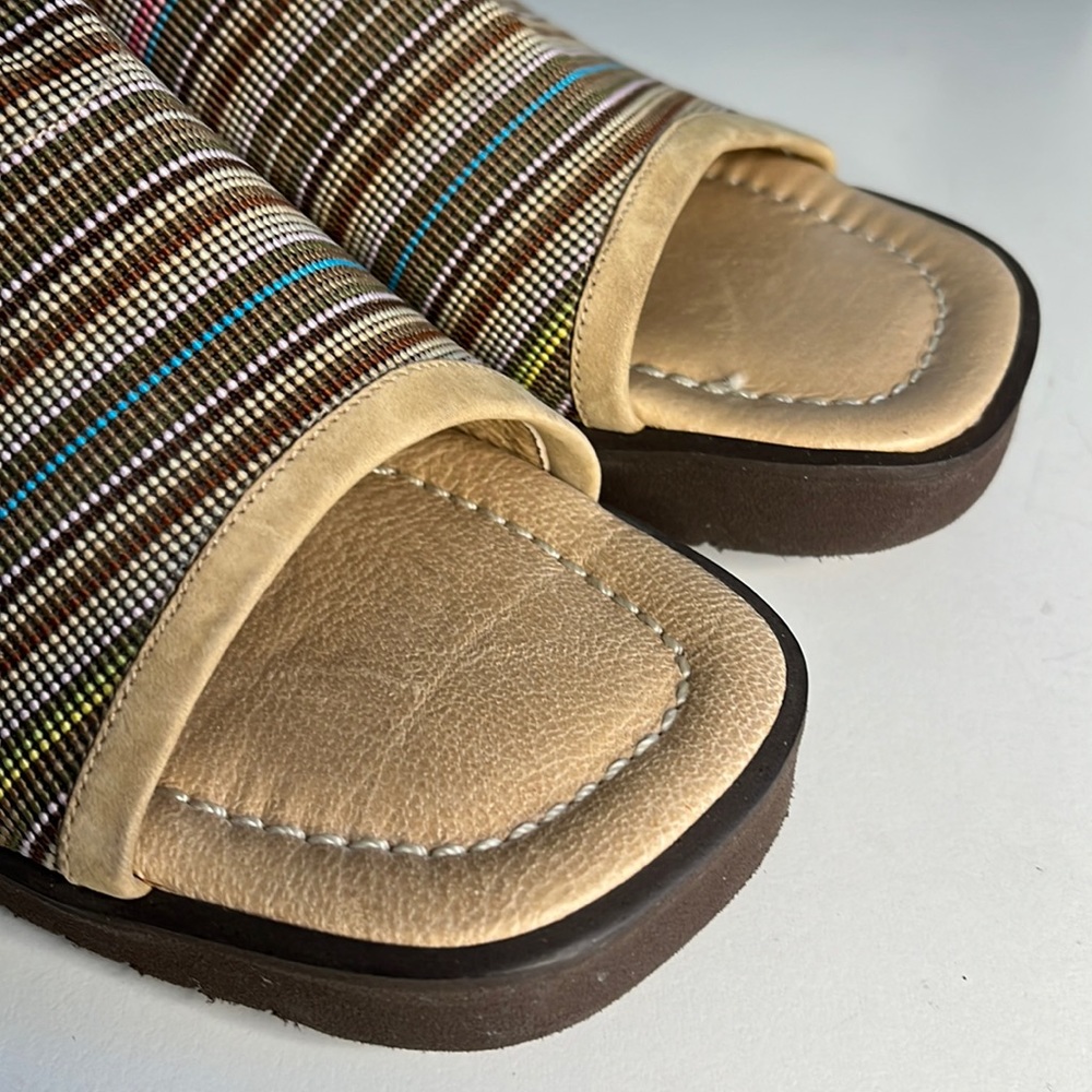 Donald Pliner IPM Light Taupe Wedge Sandal women’s size 6.5 - Picture 8 of 16
